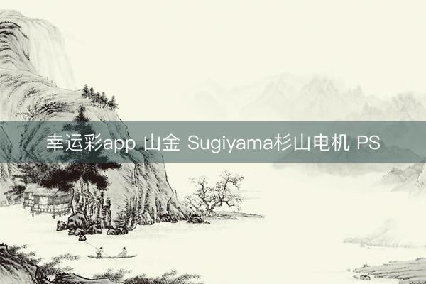 幸运彩app 山金 Sugiyama杉山电机 PS